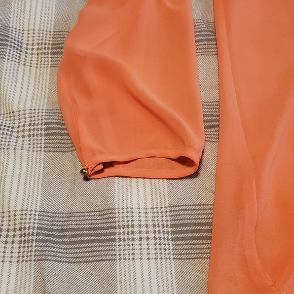 Naked zebra orange blouse - Picture 7 of 8